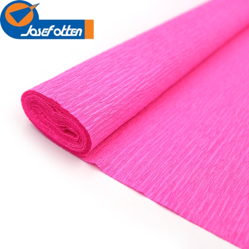 KR150-8006 Креп-папір 150%, яскраво-рожевий 50*200см, 1pc/OPP, осн.95г/м2,  общ.238г/м2