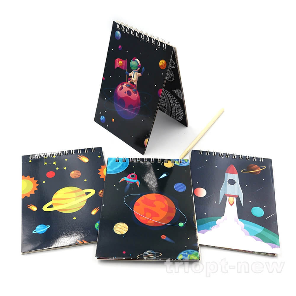 20-8804-WH Скретчбук на спіралі 