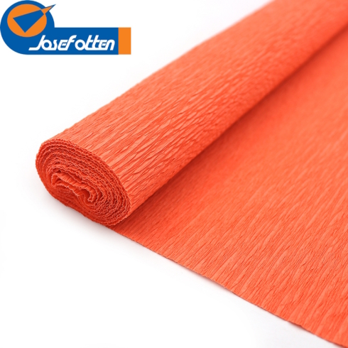 KR150-8045 Креп-папір 150%, персиковий 50 * 200см, 1pc / OPP, осн.95г / м2, общ.238г / м2