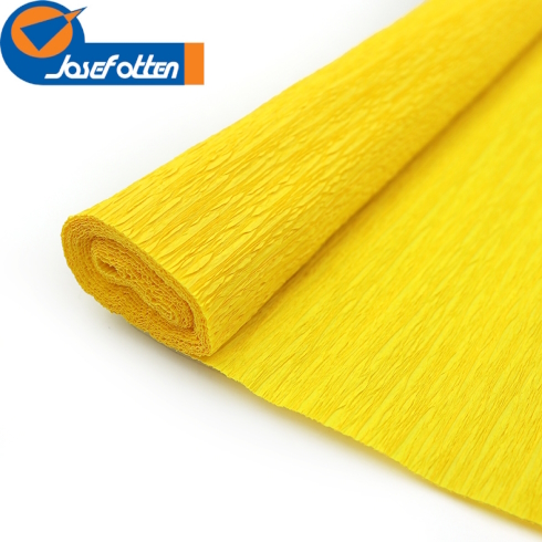 KR150-8046 Креп-папір 150%, темно-жовтий 50 * 200см, 1pc / OPP, осн.95г / м2, общ.238г / м2