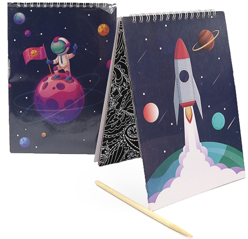 20-8807-WH Скретчбук на спіралі 