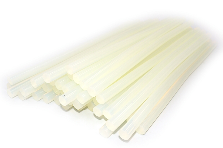 0256-2 Клей-стрижні для клей. пістол. 27 * 1,1см, 1кг / етик.