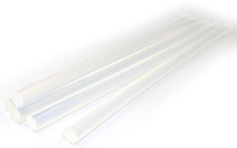 IMG4757-3 Клей-стрижні для клей. пістол. 28*0,7см, 10шт/OPP, 1шт/етик.ТАЙВАНЬ