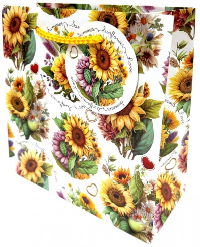 Пакет паперовий 16х16х7 см, GB-23108