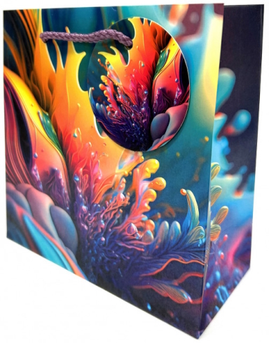 Пакет паперовий 16х16х7 см, GB-23112