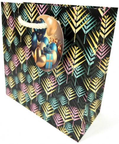 Пакет паперовий 16х16х7 см, GB-23115