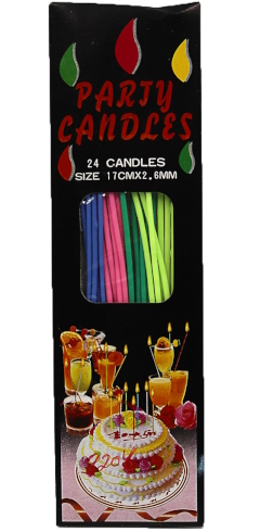 9204 Набір свічок для торту 