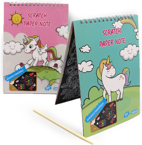 2002-WH Скретчбук на спіралі 