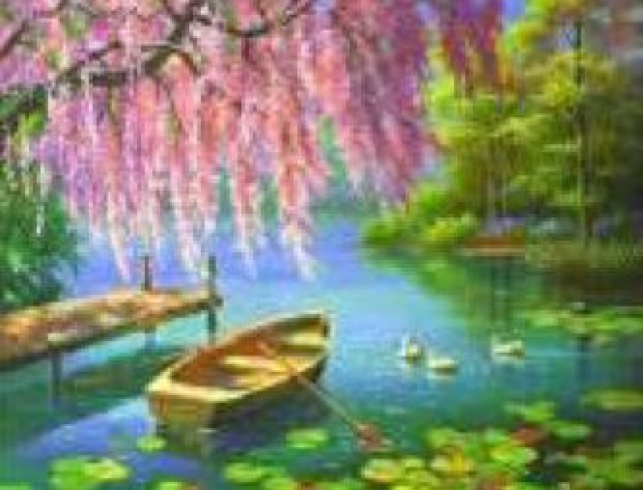 GLD60632 - GB70116 Алмазна мозаїка за номерами 30*40 