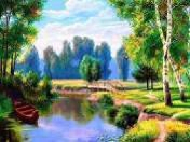 GLD60854 - GB72760 Алмазна мозаїка за номерами 30*40 