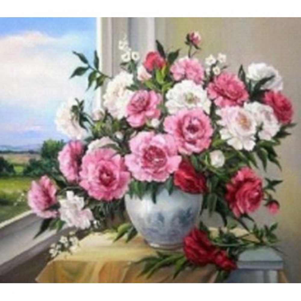 GLD60538_B Алмазна мозаїка за номерами 30*40 