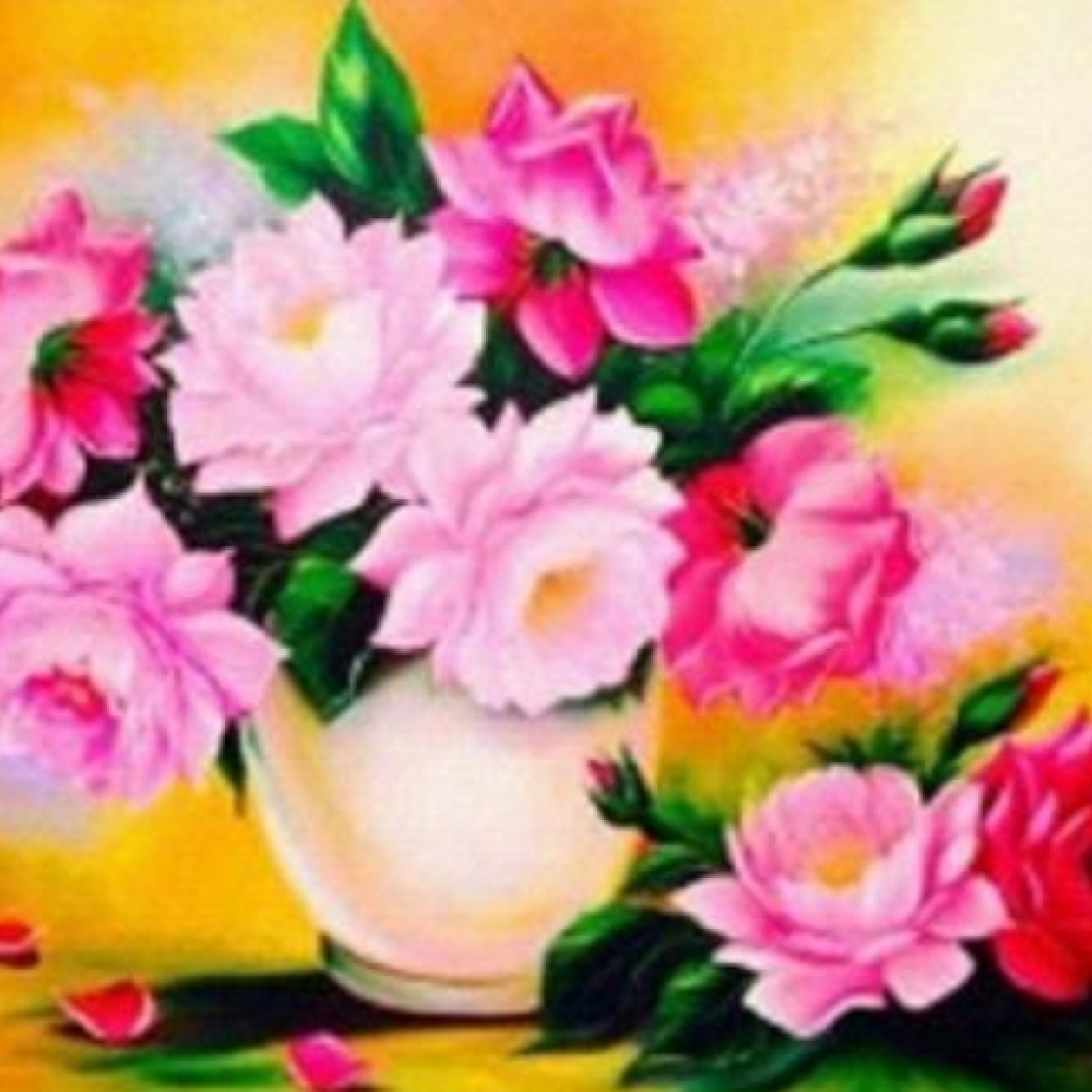 GLD60618_B Алмазна мозаїка за номерами 30*40 