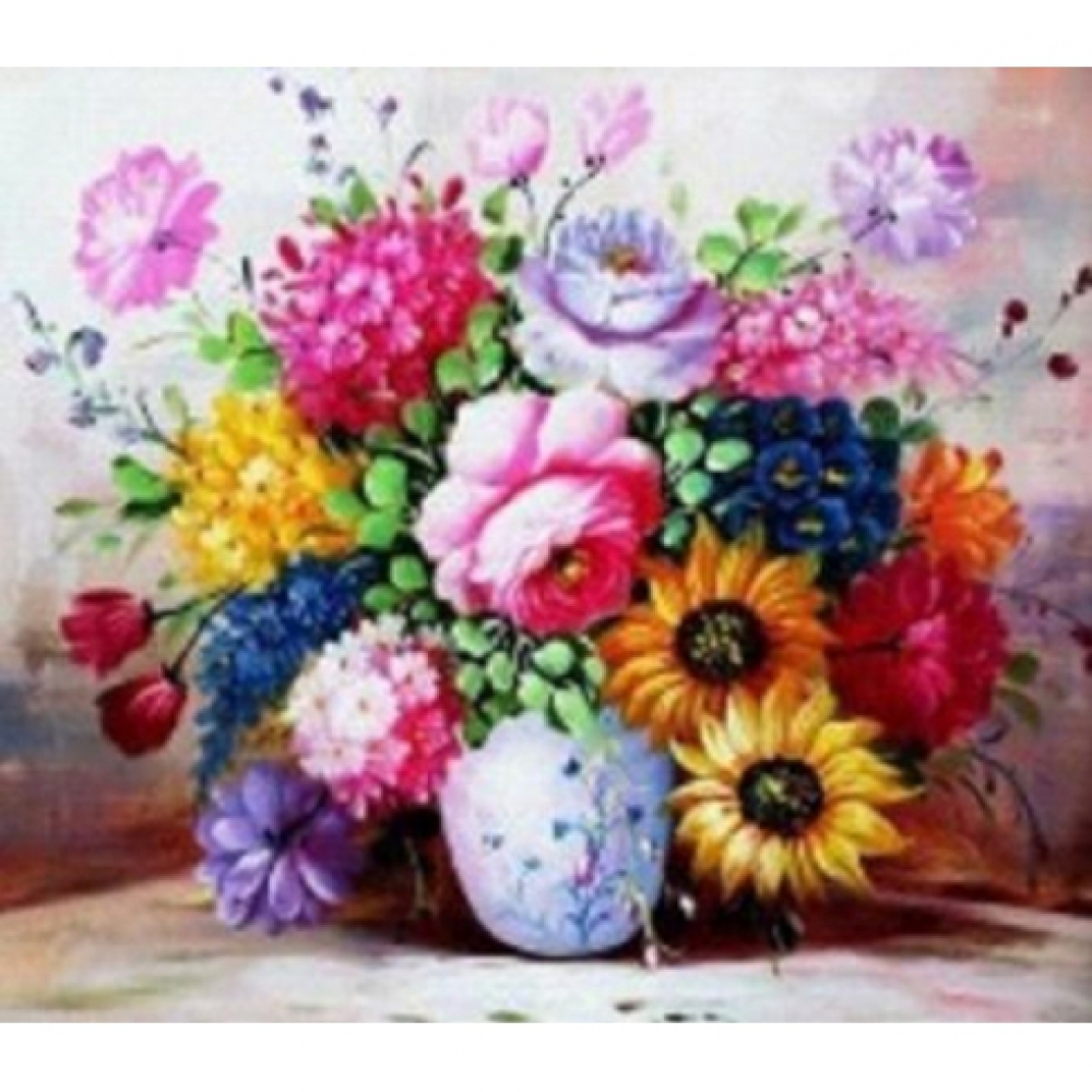 GLD60736_B Алмазна мозаїка за номерами 30*40 