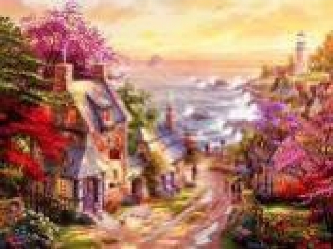 GLD60840 - GB72666 Алмазна мозаїка за номерами 30*40 