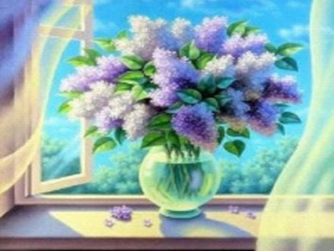 GLD60910_B Алмазна мозаїка за номерами 30*40 