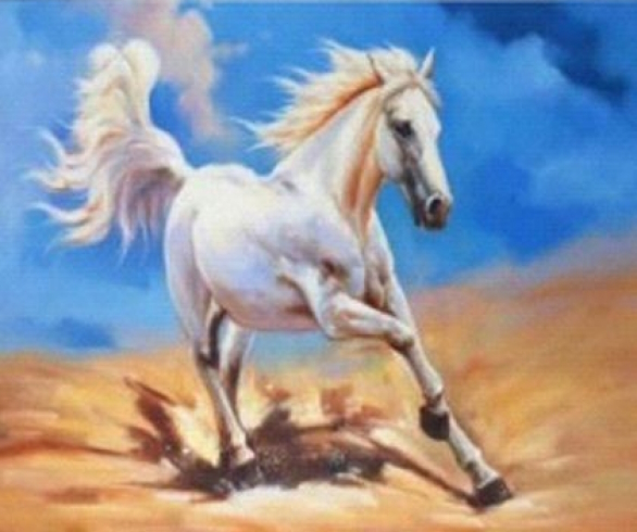 GLD61436_B Алмазна мозаїка за номерами 30*40 