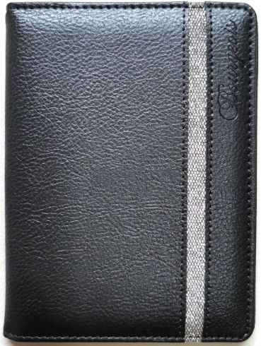 ч.л Блокнот 80г , N9289,Кожзам,А6, 80аркушів, чисті аркуши