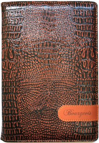 # Блокнот 70г , N9219,Кожзам,А5, 80аркушів, клітинка