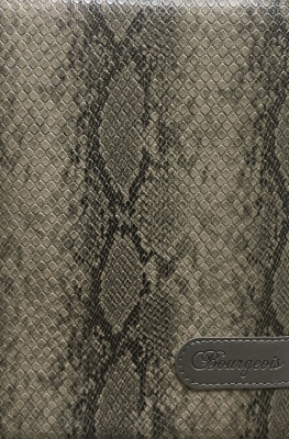 # Блокнот 70г, N9028, Кожзам, А5, 80аркушів, клітинка