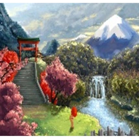 GLE71129_B Алмазна мозаїка за номерами 40*50 