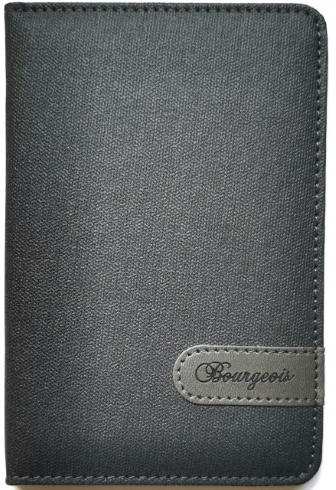 ч.л Блокнот 80г , N9284,Кожзам,А6, 80аркушів, чисті аркуши