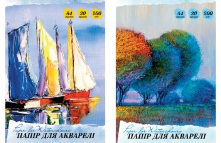 Папка для акварелі А3,20арк,БА-2,Рюкзачек