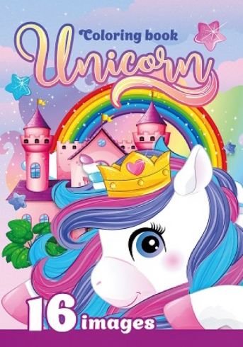 Розфарбовка, 80г, 210х297 мм, 16 арк., А4,Скоба диз.22148