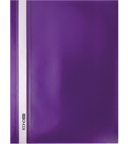 Папка-швидкозшивач А4 Economix без перфорації, фактура 