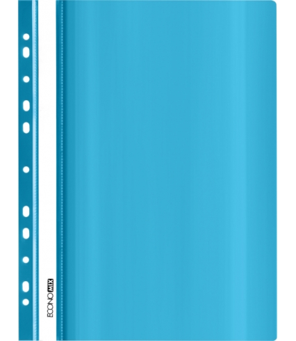 Папка-швидкозшивач А4 Economix з перфорацією, фактура 