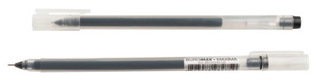 Ручка гелева MAXIMA, чорні чорнила BM.8336-02