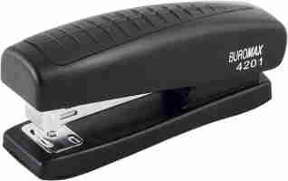 Степлер пластиковий, 20арк, (скоби №24; 26), 123х36х52мм, BM.4201