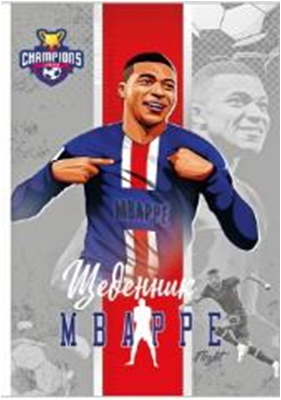 ЩОДЕННИК 165х240 мм, 40арк, офсет 70 г/м2. Обкладинка повнокольорова тверда 7БЦ. Матова ламінація. Блок повнокольоровий українською мовою. Форзац білий. Круглення корінця. (В 1 уп.1 диз.), диз.10