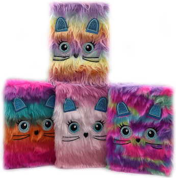 DSCN0385 Блокнот пухнастий клітина, жовта бум. 