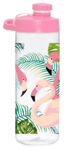 Пляшка д/води пл. HEREVIN FLAMINGO Twist 0.75 л д/спорта (161566-026)