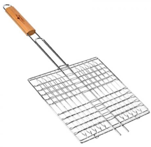 РЕШЕТКА-ГРИЛЬ ПЛОСКАЯ МИНИ 55*27*24см МН-0088