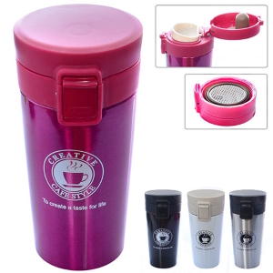 Стакан-термос із ситечком 350мл MT-3440