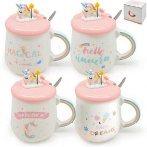 Чашка с крышкой и ложкой 