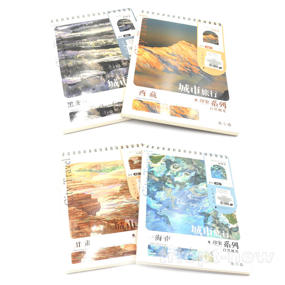 LB4A50-7567 Скетчбук на спіралі 