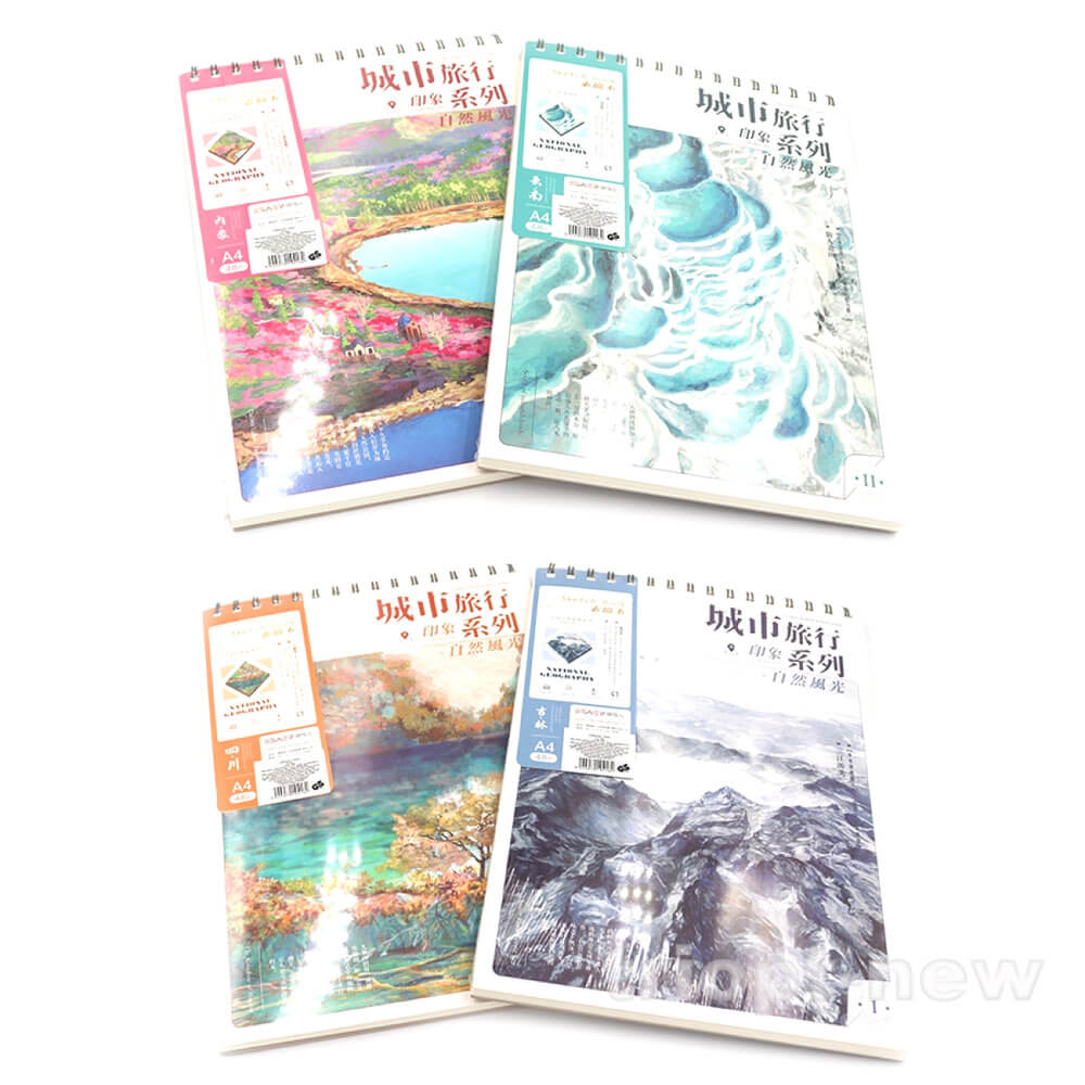 LB4A50-7542 Скетчбук на спіралі 