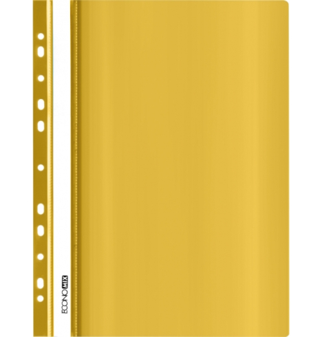 Папка-швидкозшивач А4 Economix з перфорацією, фактура 