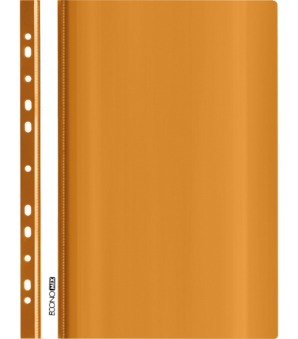 Папка-швидкозшивач А4 Economix з перфорацією, фактура 