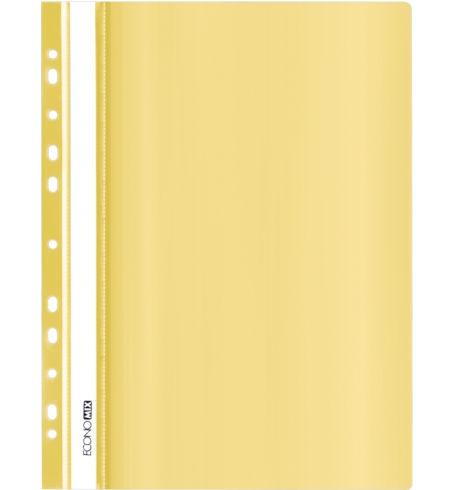 Папка-швидкозшивач А4 Economix з перфорацією, фактура 