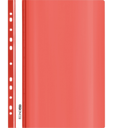 Папка-швидкозшивач А4 Economix з перфорацією, фактура 