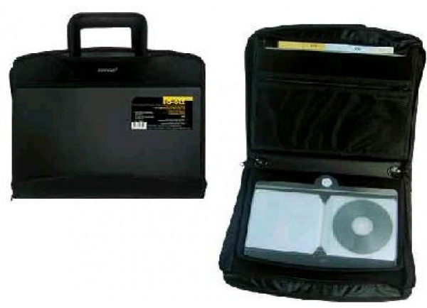 Папка 6+2від.,12від.CD, з висувними  ручками, 5080 SOZ