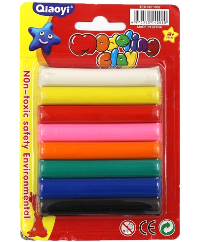 1002 Пластилін Modeling Clay 8кол.