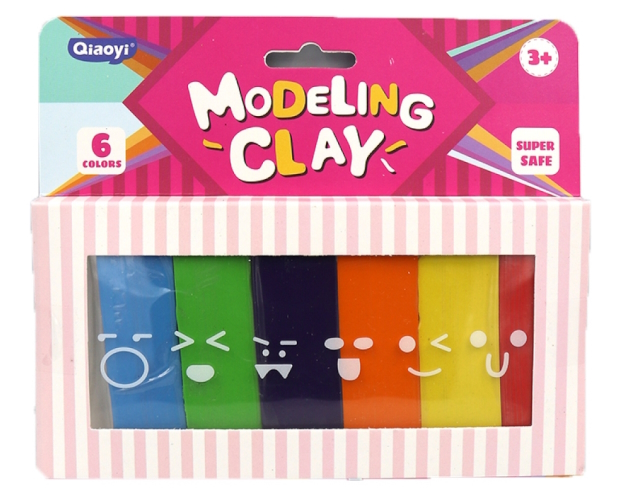 8022 Пластилін Modeling Clay 6кол. 100г