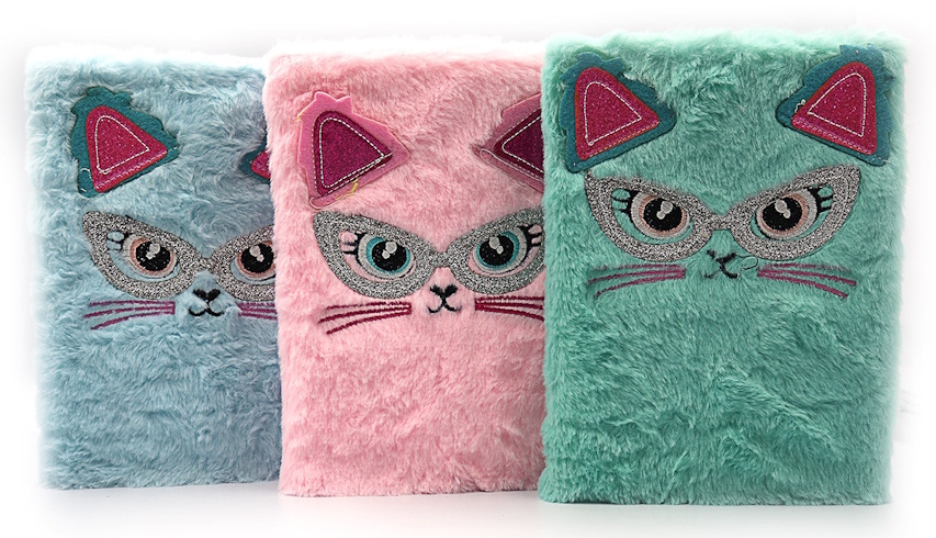 5124-A5 Блокнот пухнастий 