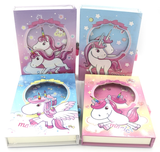 YH32K-B0145 Блокнот в короб. на замочку 