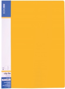 Папка-швидкозшивач А4 з пружинним механізмом Economix CLIP A, жовта E31201-05