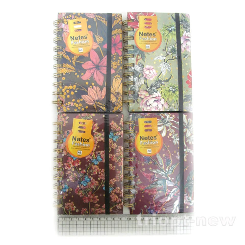 6232-A6 Блокнот спіраль на рез. 